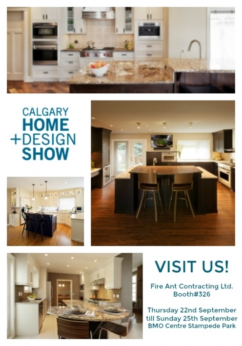 Fire Ant Booth: Calgary Home and Design Show - Fire Ant Contracting